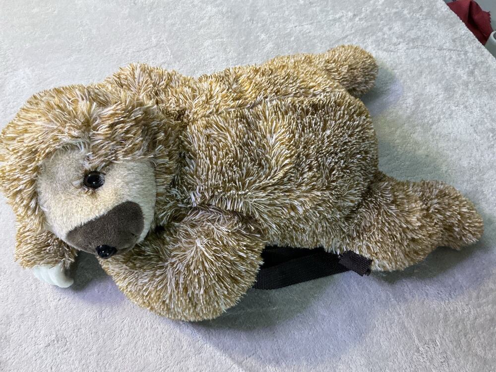 Plushy Sloth Backpack Stuffed Animal